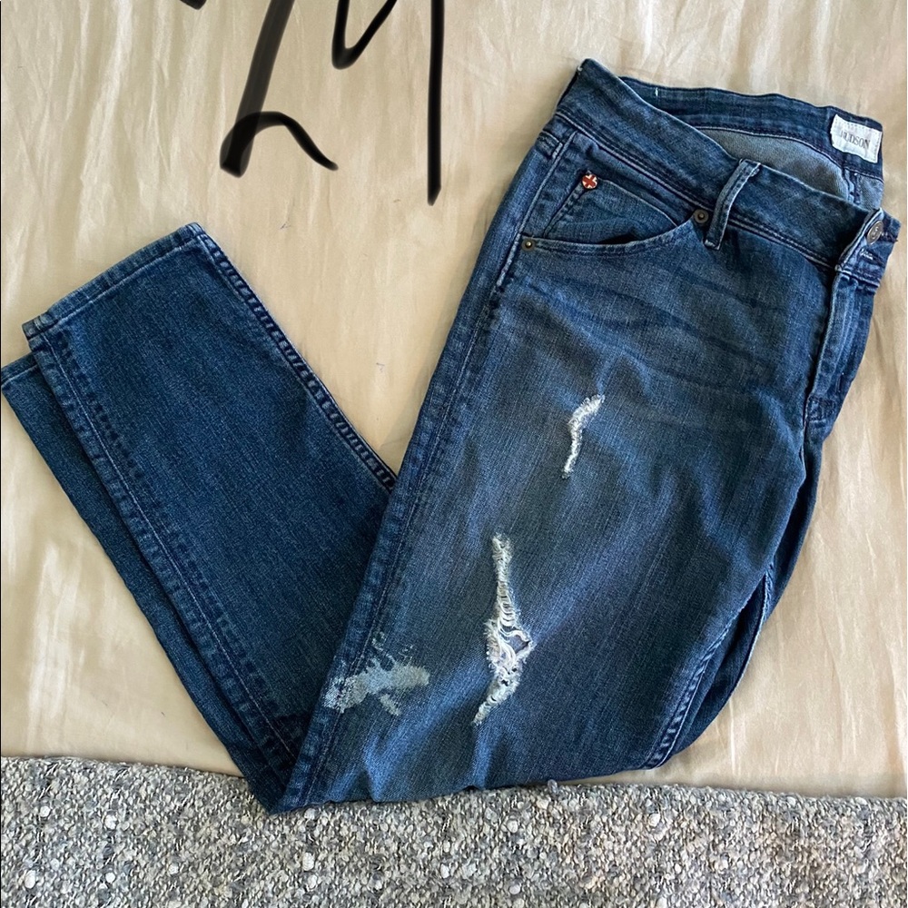 HUDSON Krista Ankle Super Skinny Jeans Womens 29